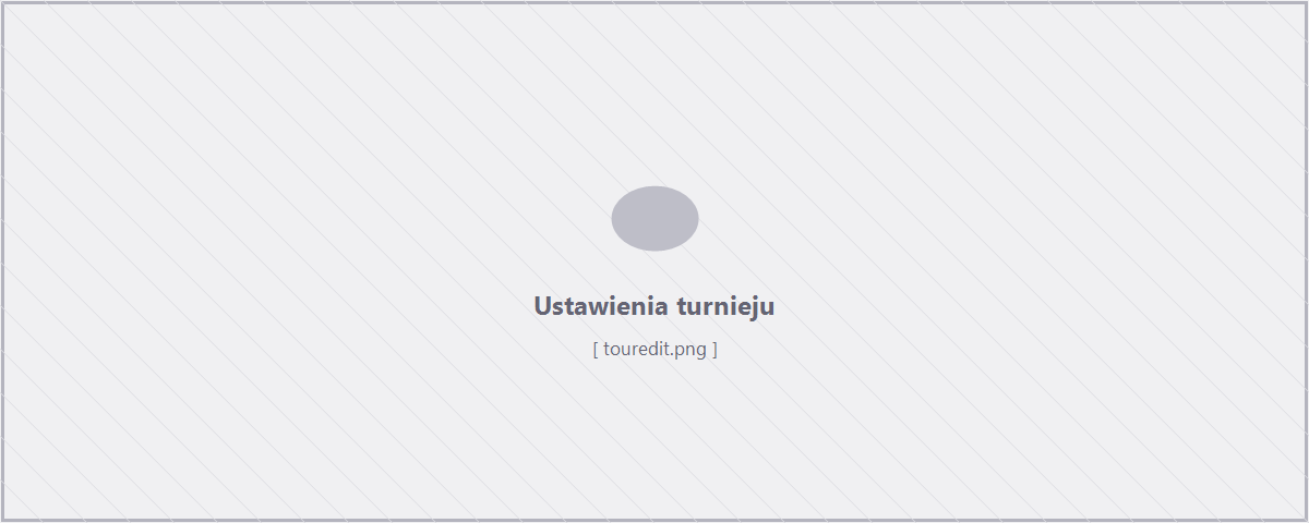 Ustawienia turnieju